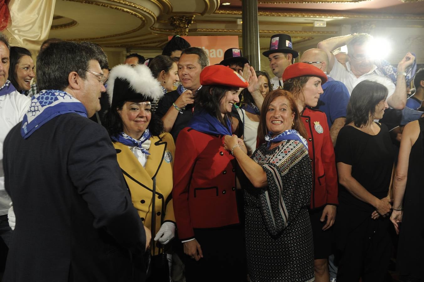 La recepción en el Ayuntamiento