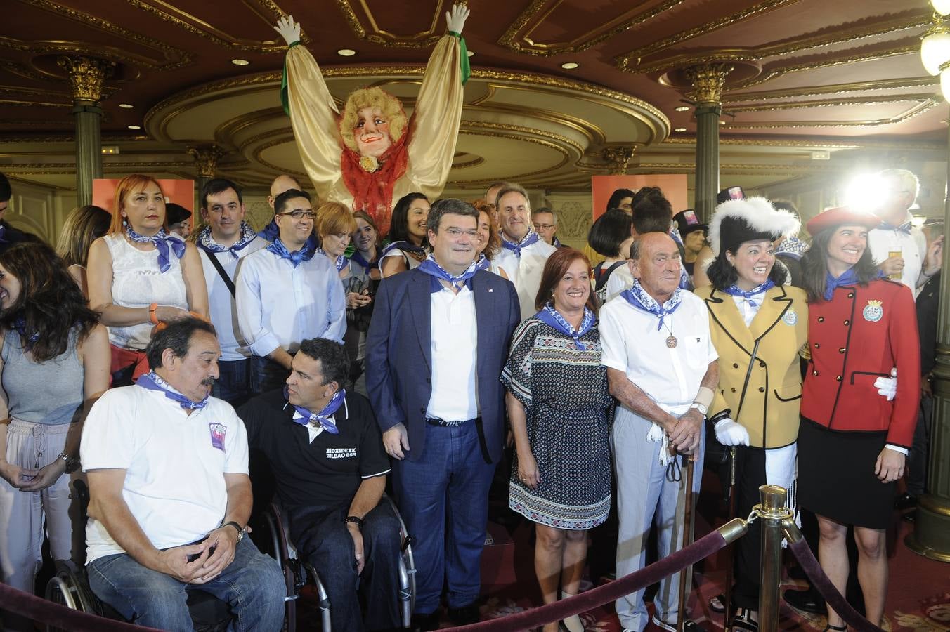 La recepción en el Ayuntamiento