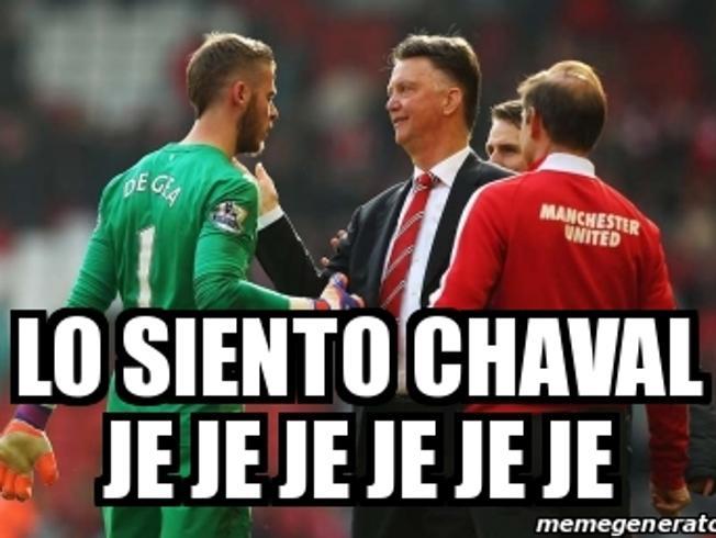 La red saca los colores al caso De Gea a golpe de meme