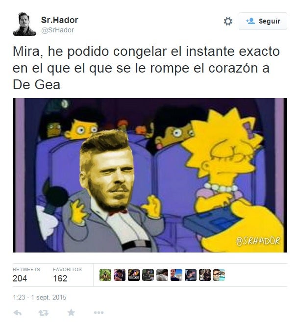 La red saca los colores al caso De Gea a golpe de meme