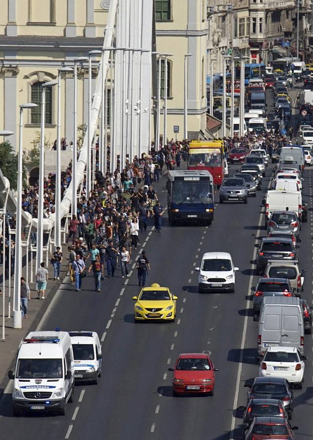 La crisis migratoria desborda Hungría