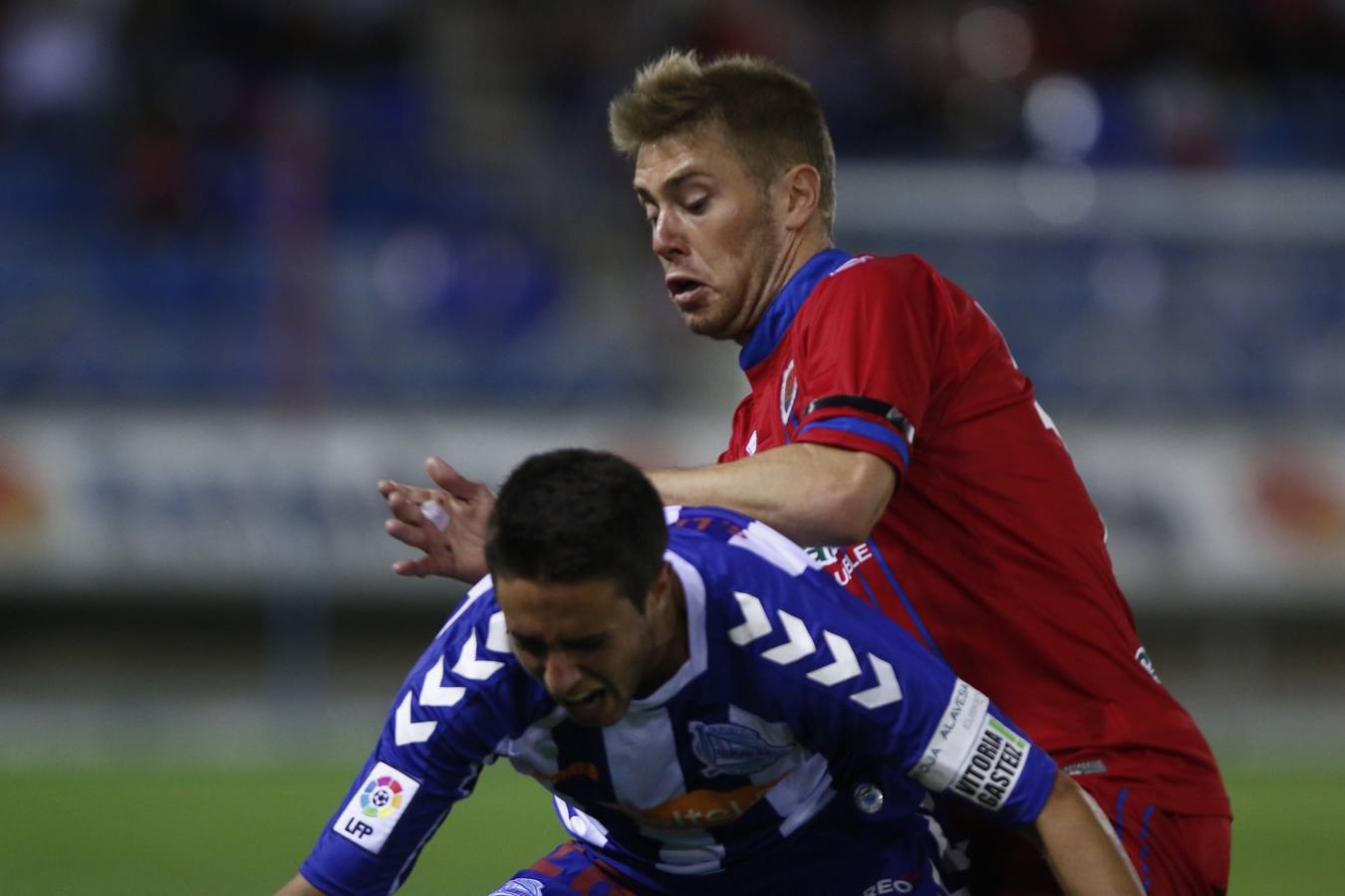 Partido de Copa entre el Numancia y el Alavés