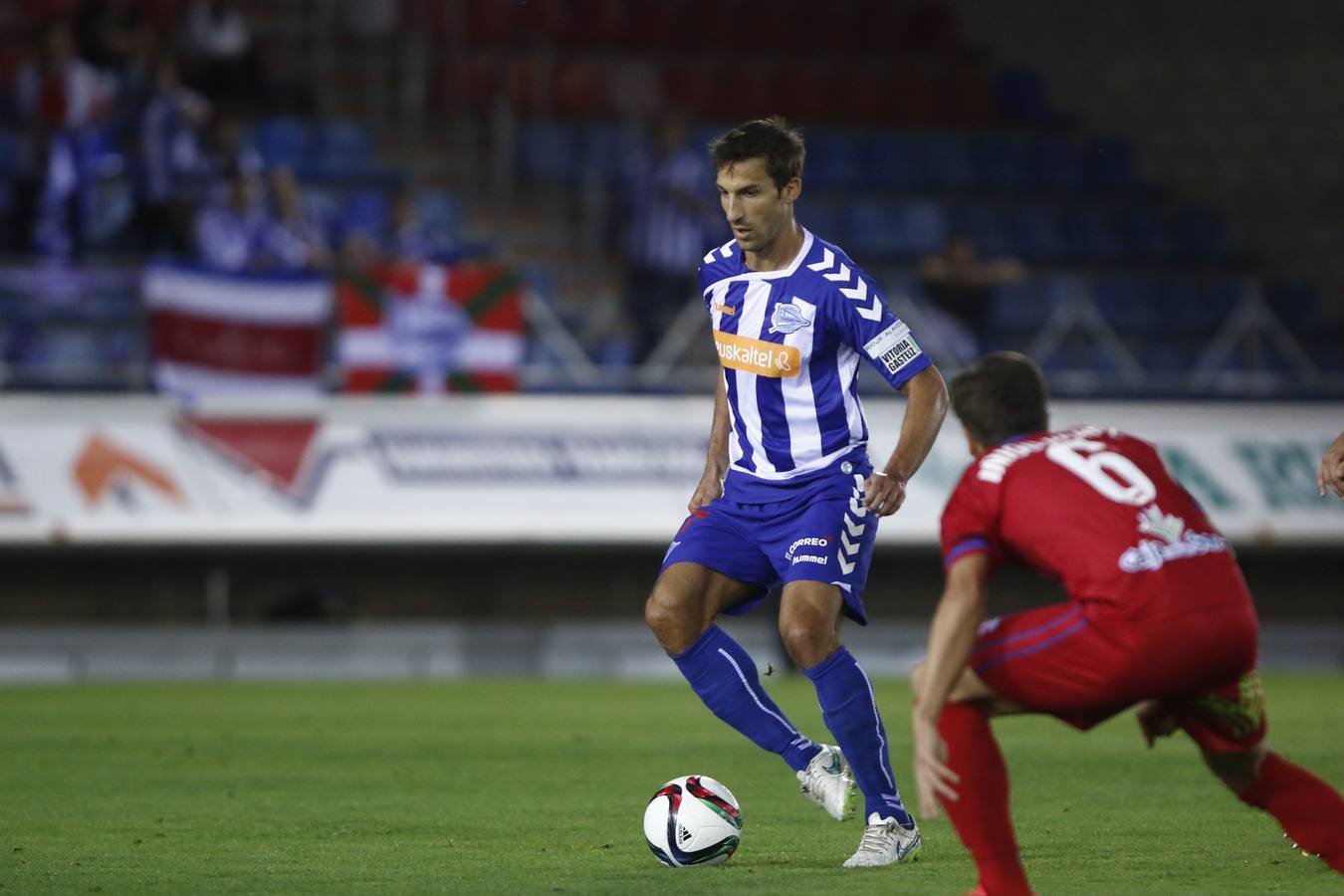 Partido de Copa entre el Numancia y el Alavés