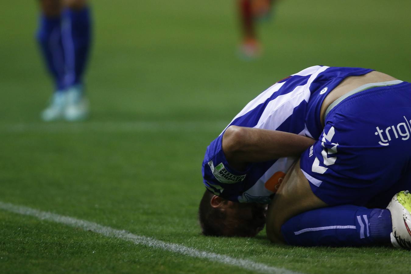 Partido de Copa entre el Numancia y el Alavés