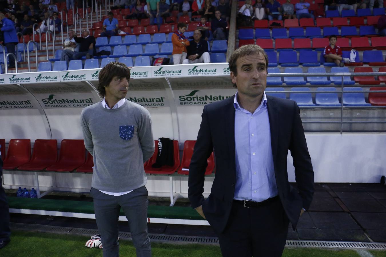 Partido de Copa entre el Numancia y el Alavés