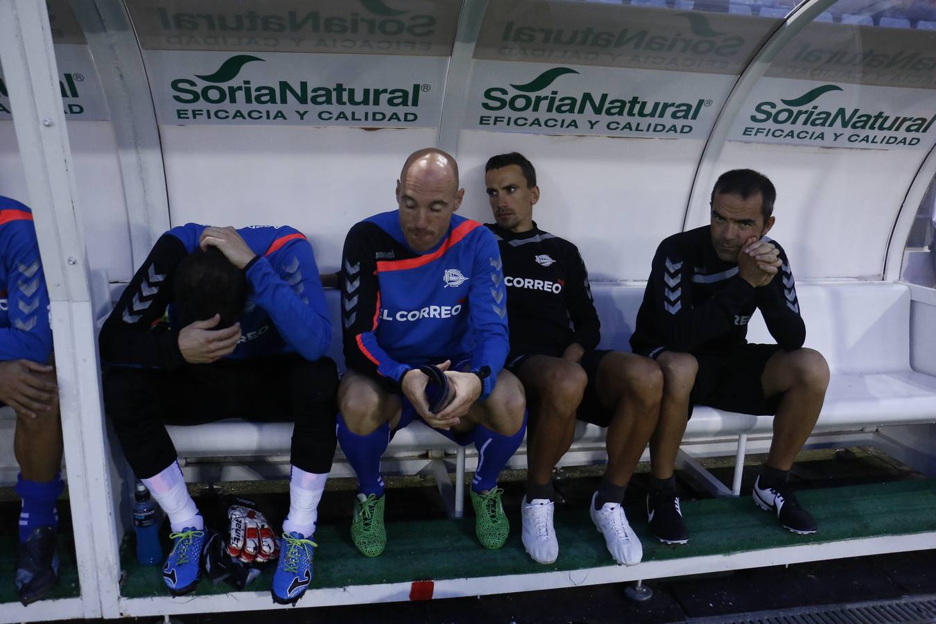 Partido de Copa entre el Numancia y el Alavés