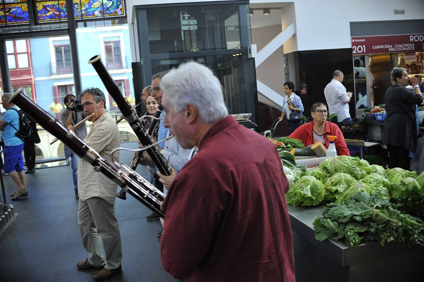 Rossini se cuela en el mercado de La Ribera
