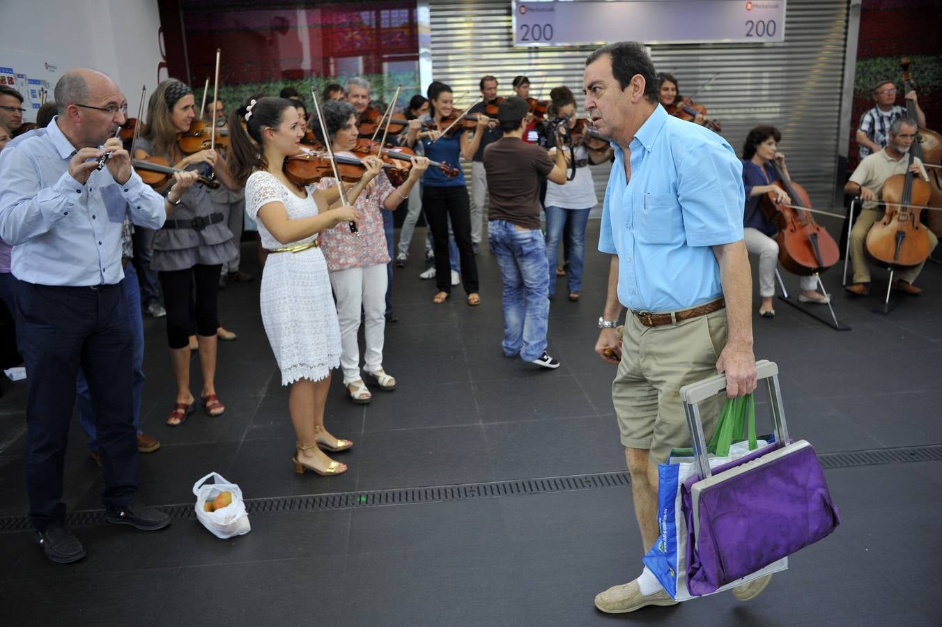 Rossini se cuela en el mercado de La Ribera