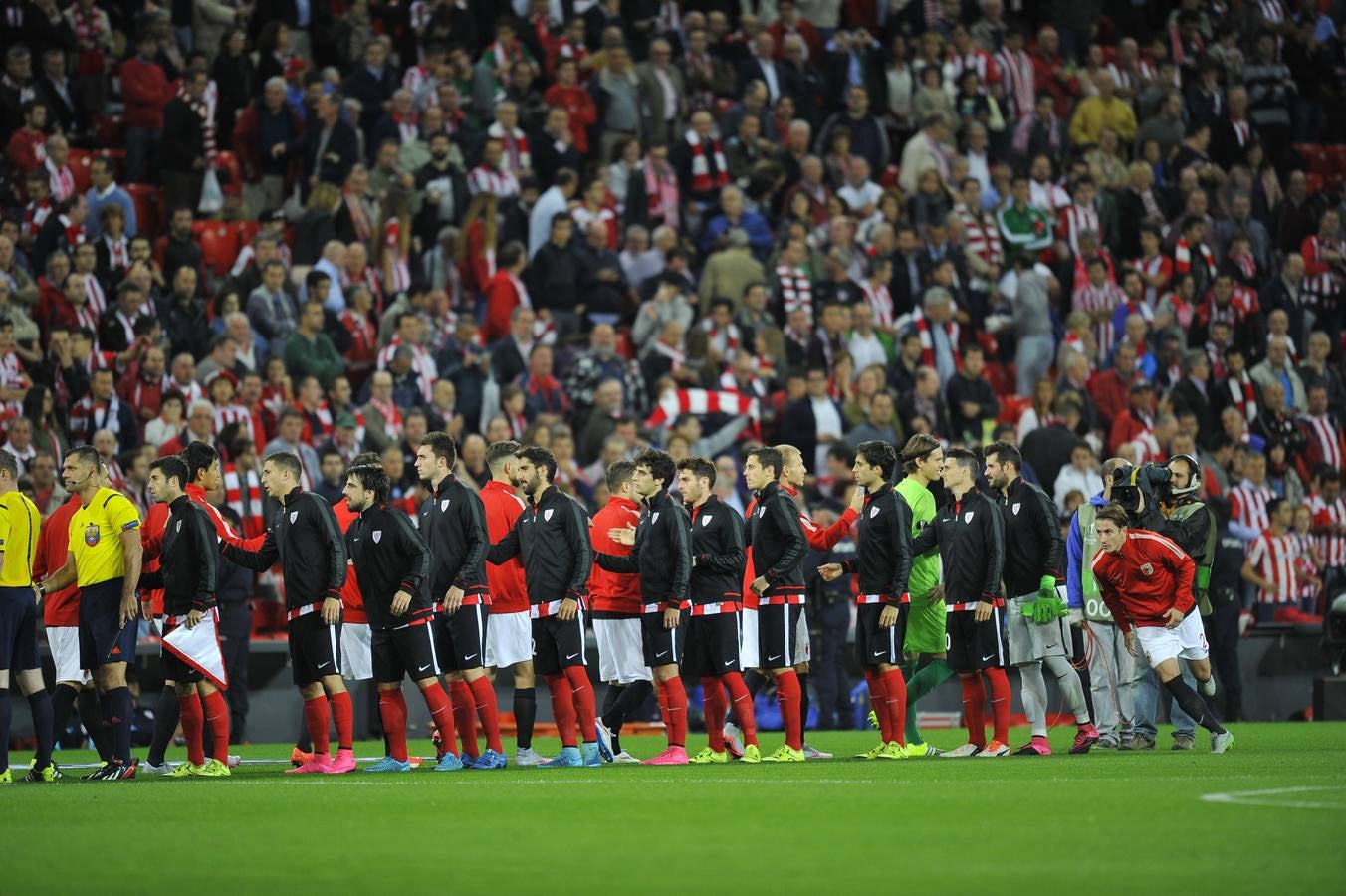 Las mejores imágenes del partido Athletic-Augsburgo