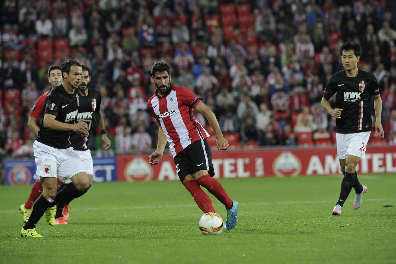 Las mejores imágenes del partido Athletic-Augsburgo