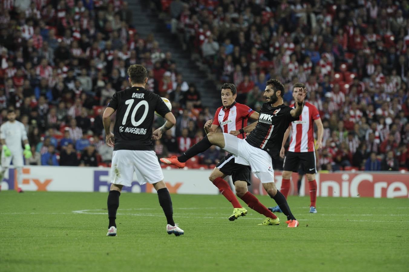 Las mejores imágenes del partido Athletic-Augsburgo