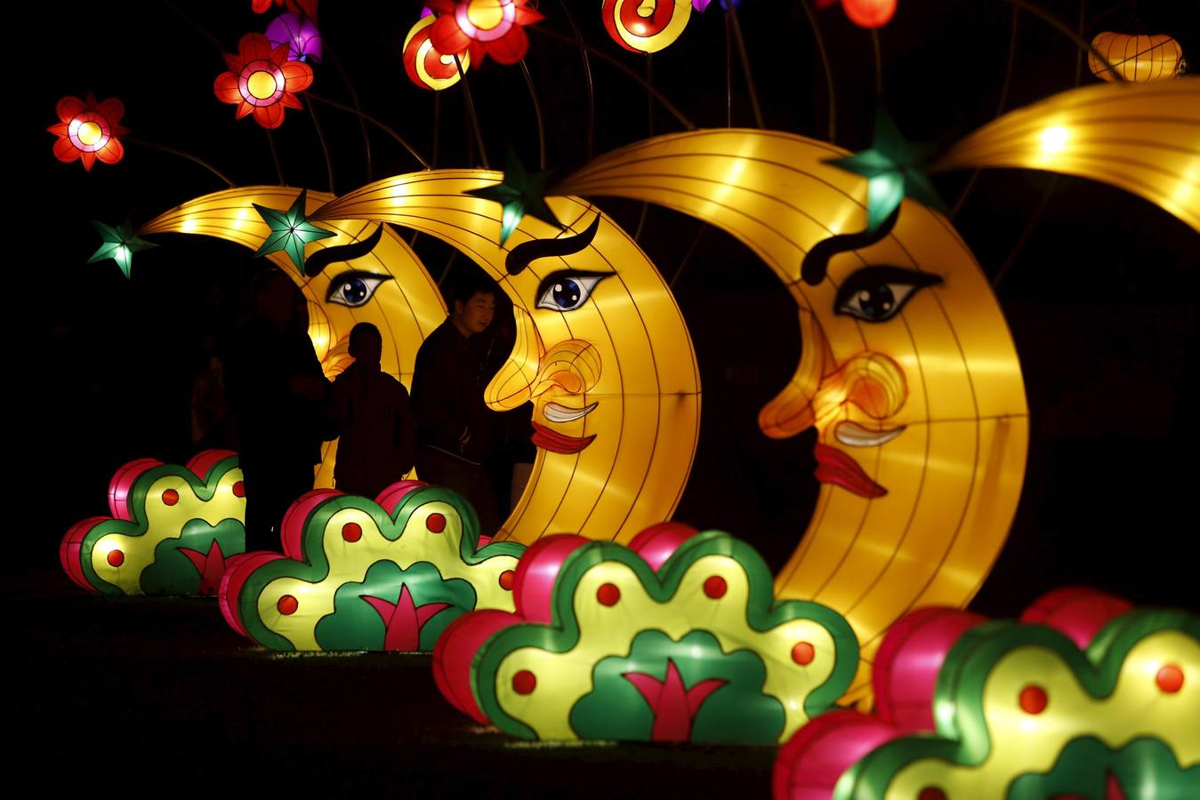 Luces mágicas iluminan Melbourne