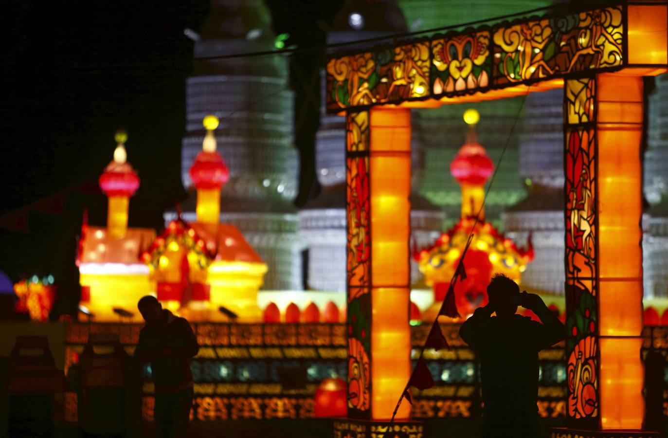 Luces mágicas iluminan Melbourne