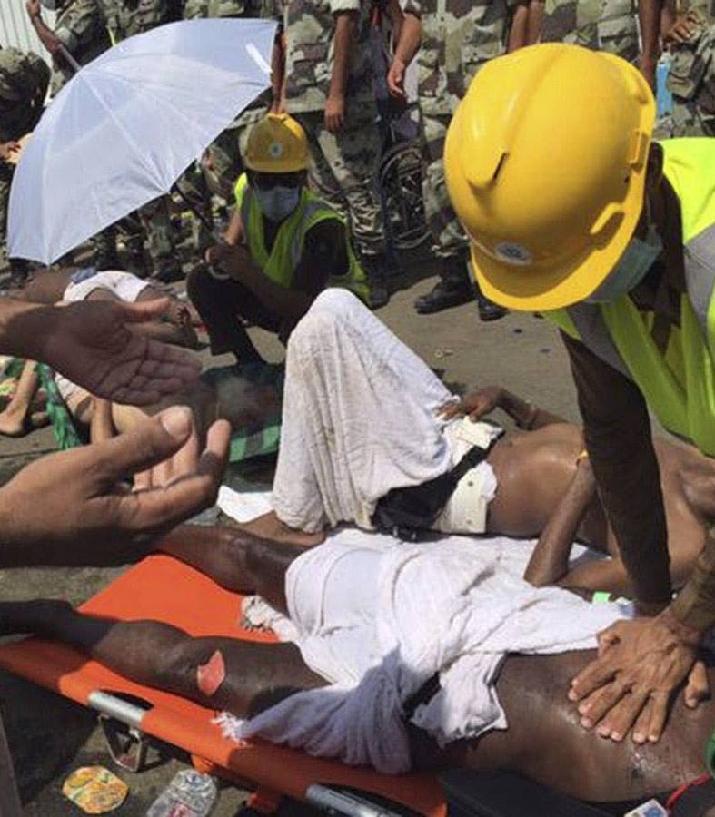 717 muertos en una avalancha de peregrinos en La Meca