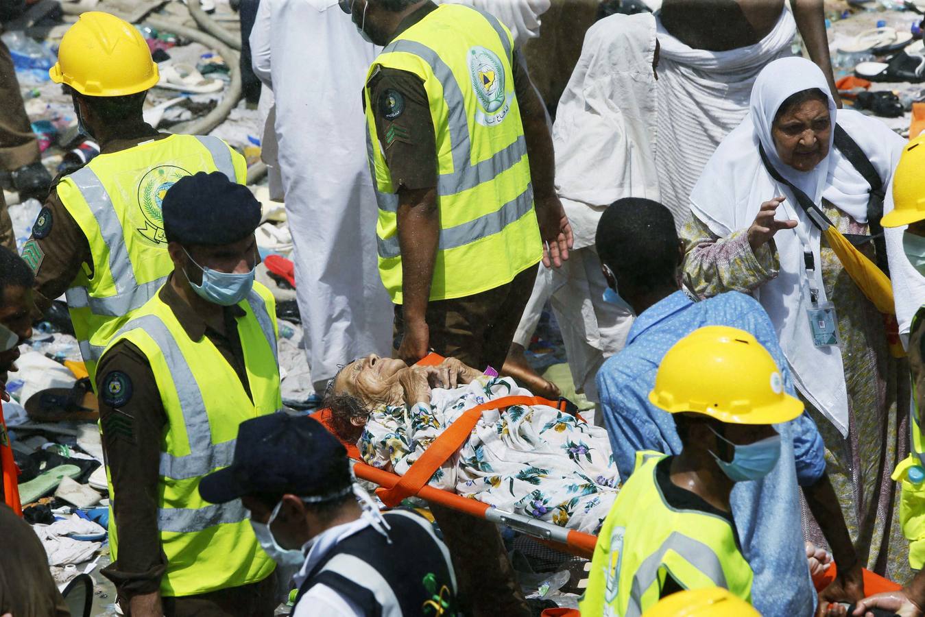 717 muertos en una avalancha de peregrinos en La Meca