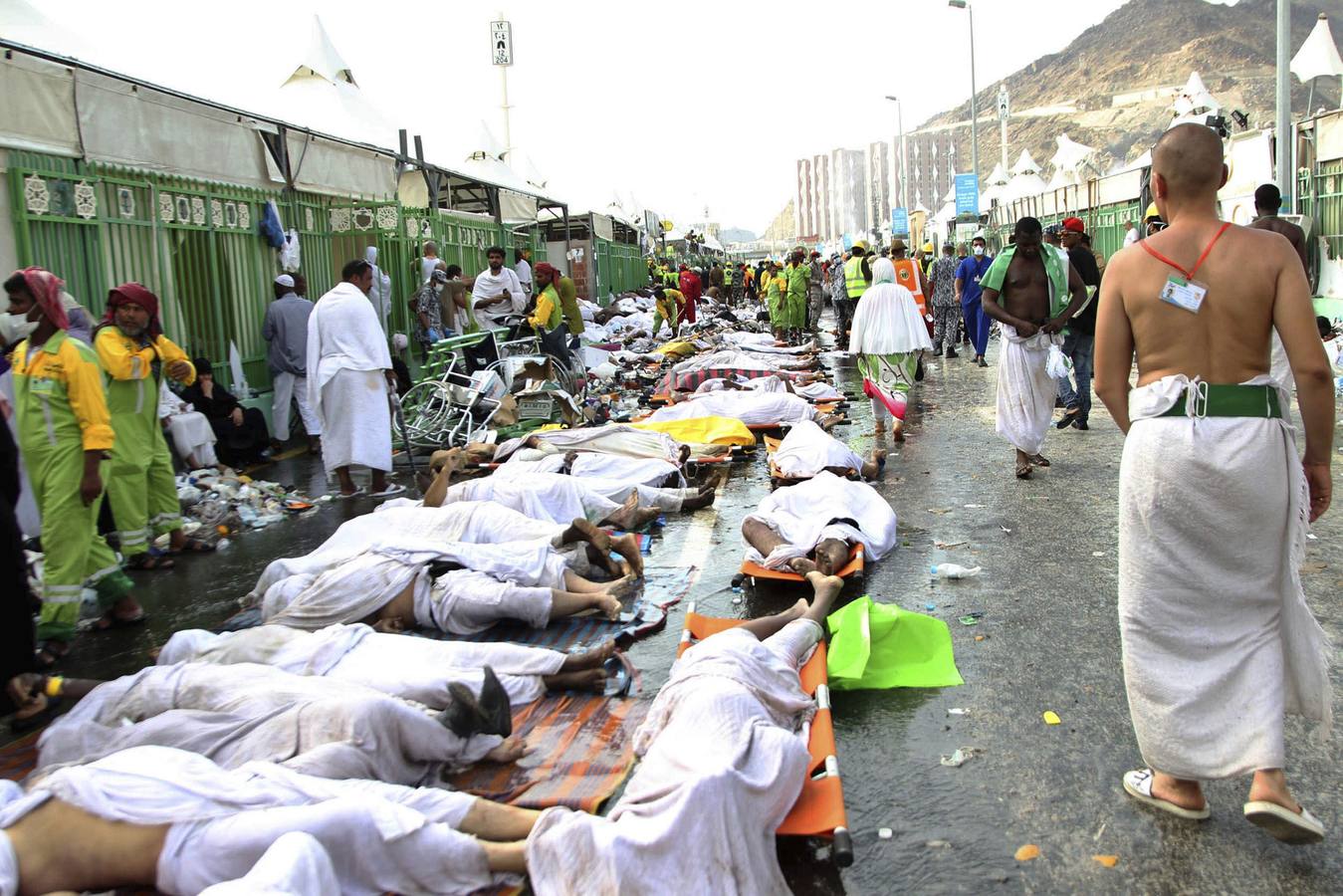 717 muertos en una avalancha de peregrinos en La Meca
