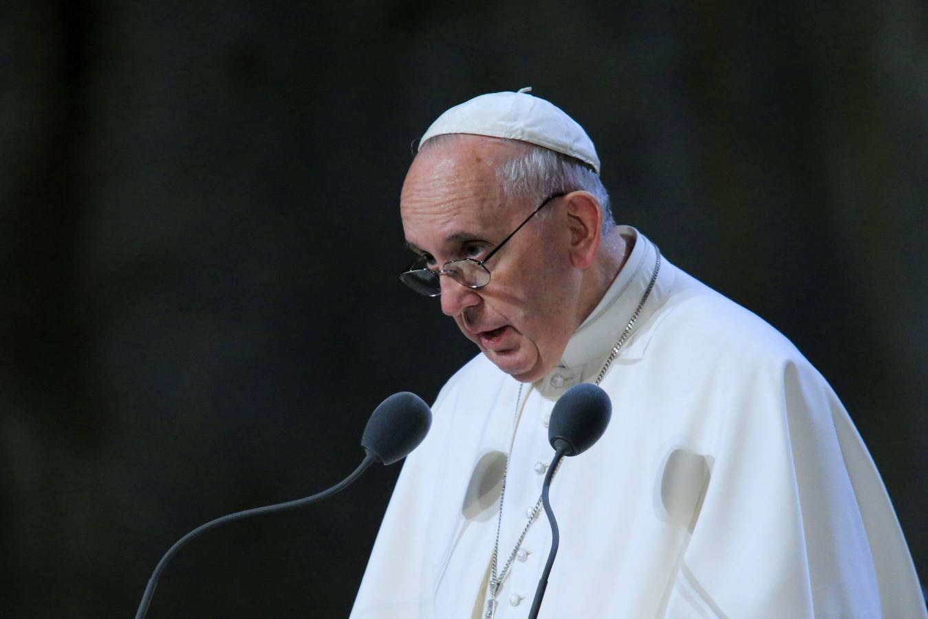 El Papa reza con líderes de otras religiones en la Zona Cero de Nueva York