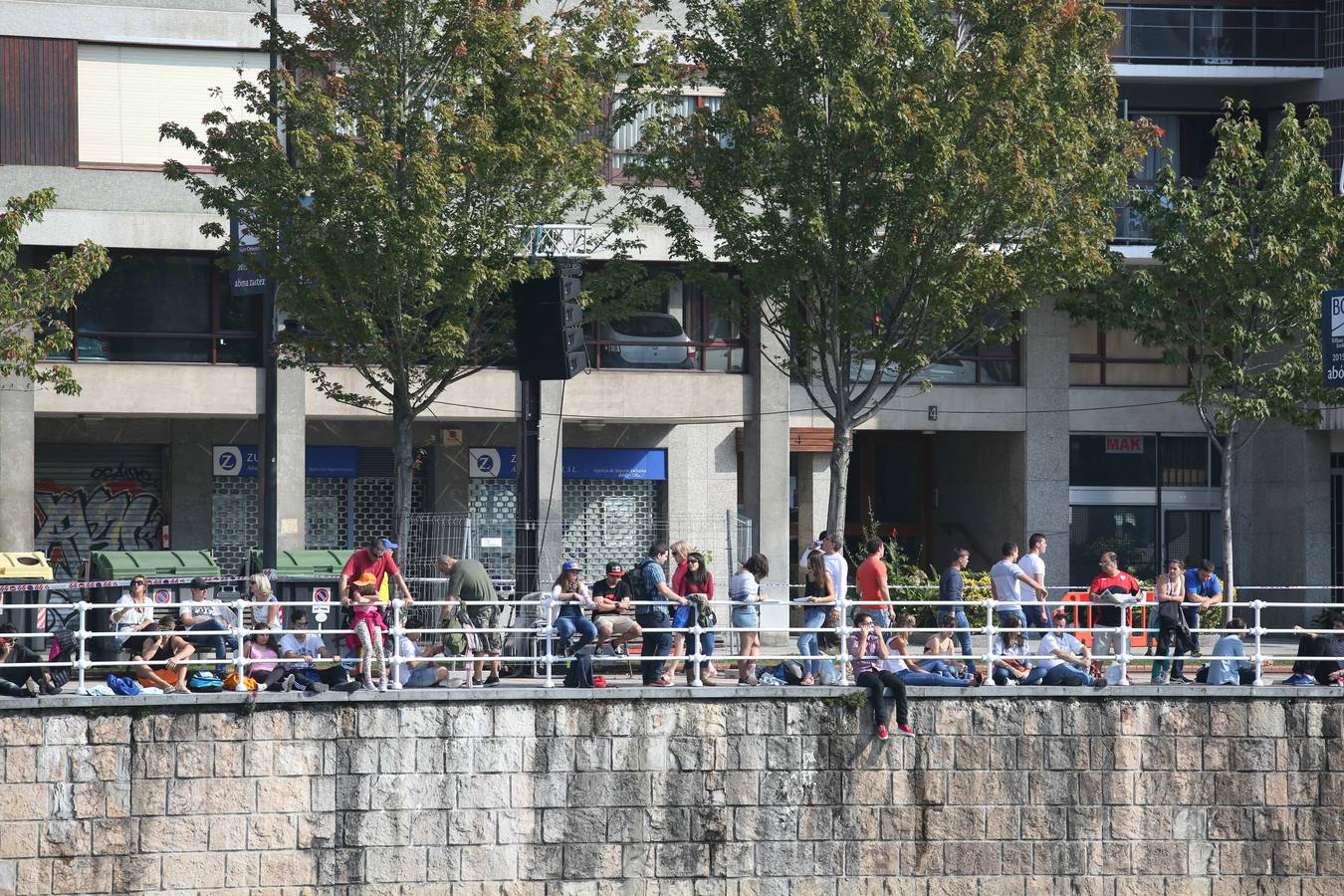 Bilbao vibra con los clavadistas