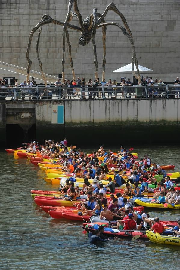 Bilbao vibra con los clavadistas