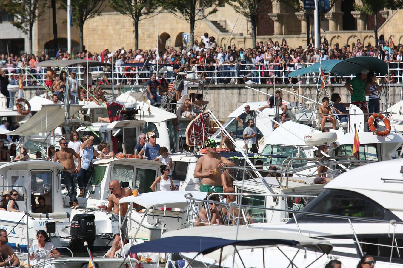 Bilbao vibra con los clavadistas