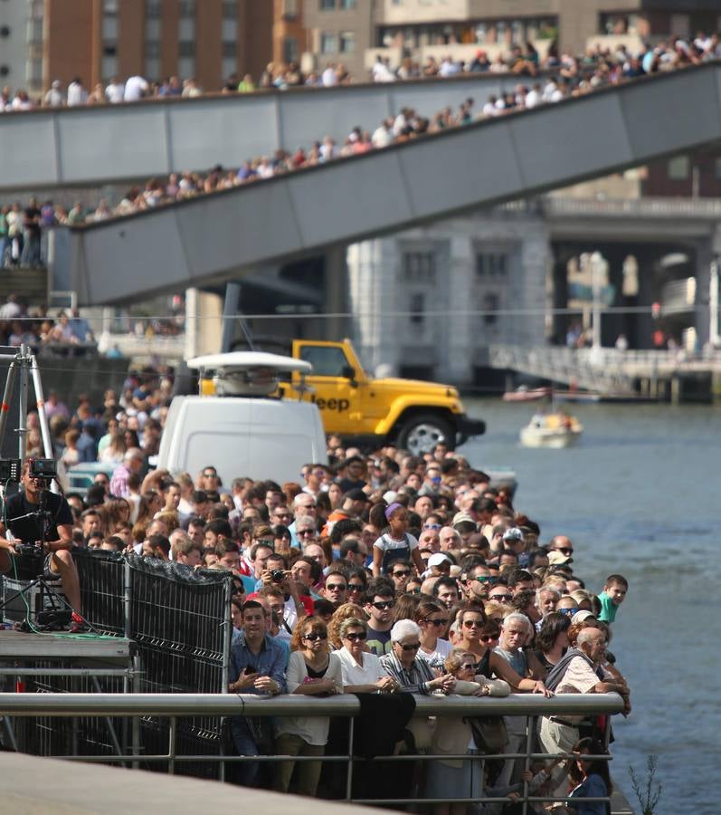 Bilbao vibra con los clavadistas