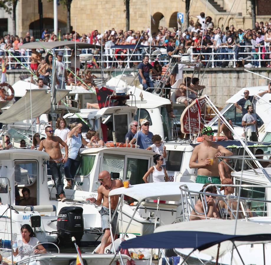 Bilbao vibra con los clavadistas
