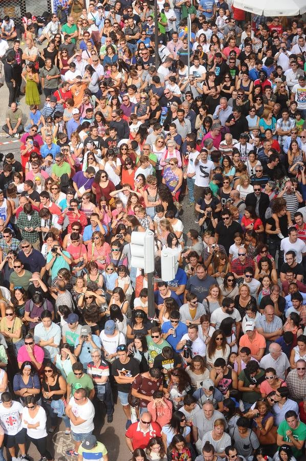 Bilbao vibra con los clavadistas