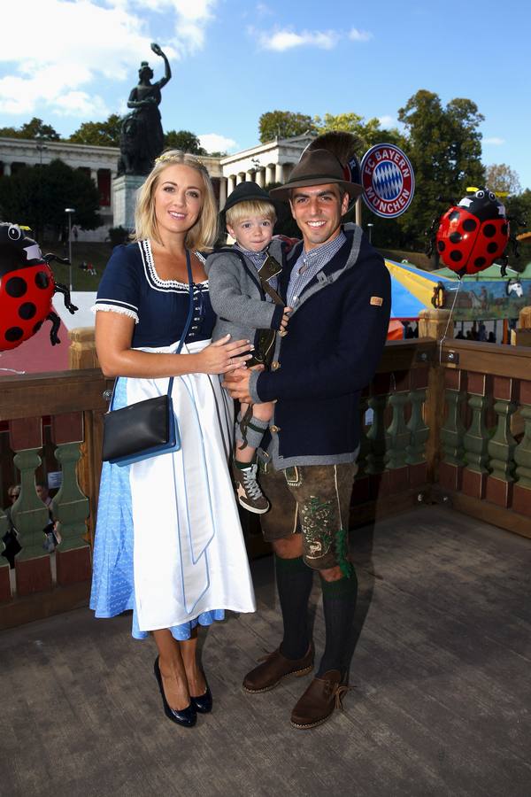 Las estrellas del Bayern se lo pasan en grande en el Oktoberfest