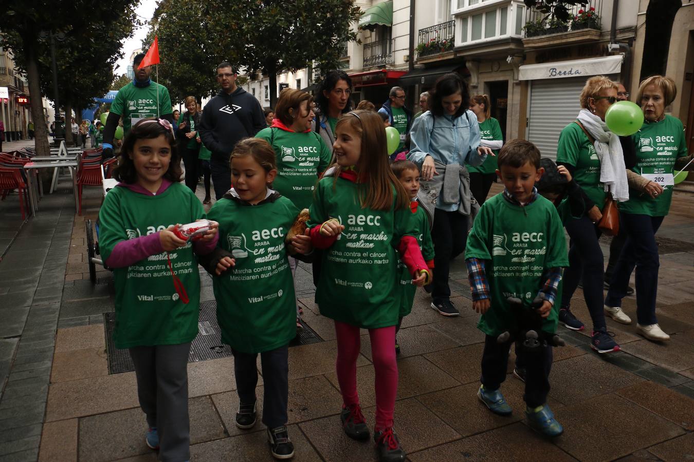 Primera Marcha contra el Cáncer de Vitoria