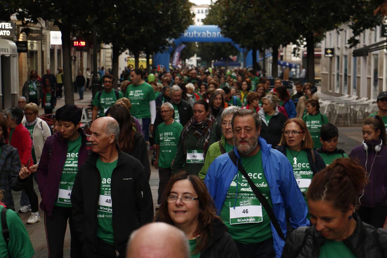 Primera Marcha contra el Cáncer de Vitoria