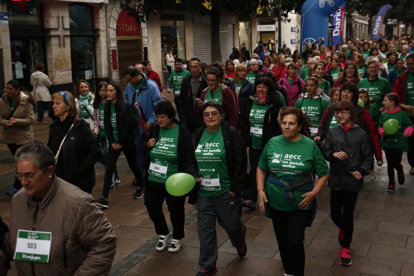 Primera Marcha contra el Cáncer de Vitoria
