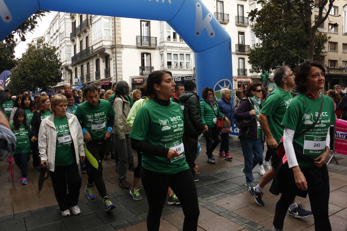 Primera Marcha contra el Cáncer de Vitoria