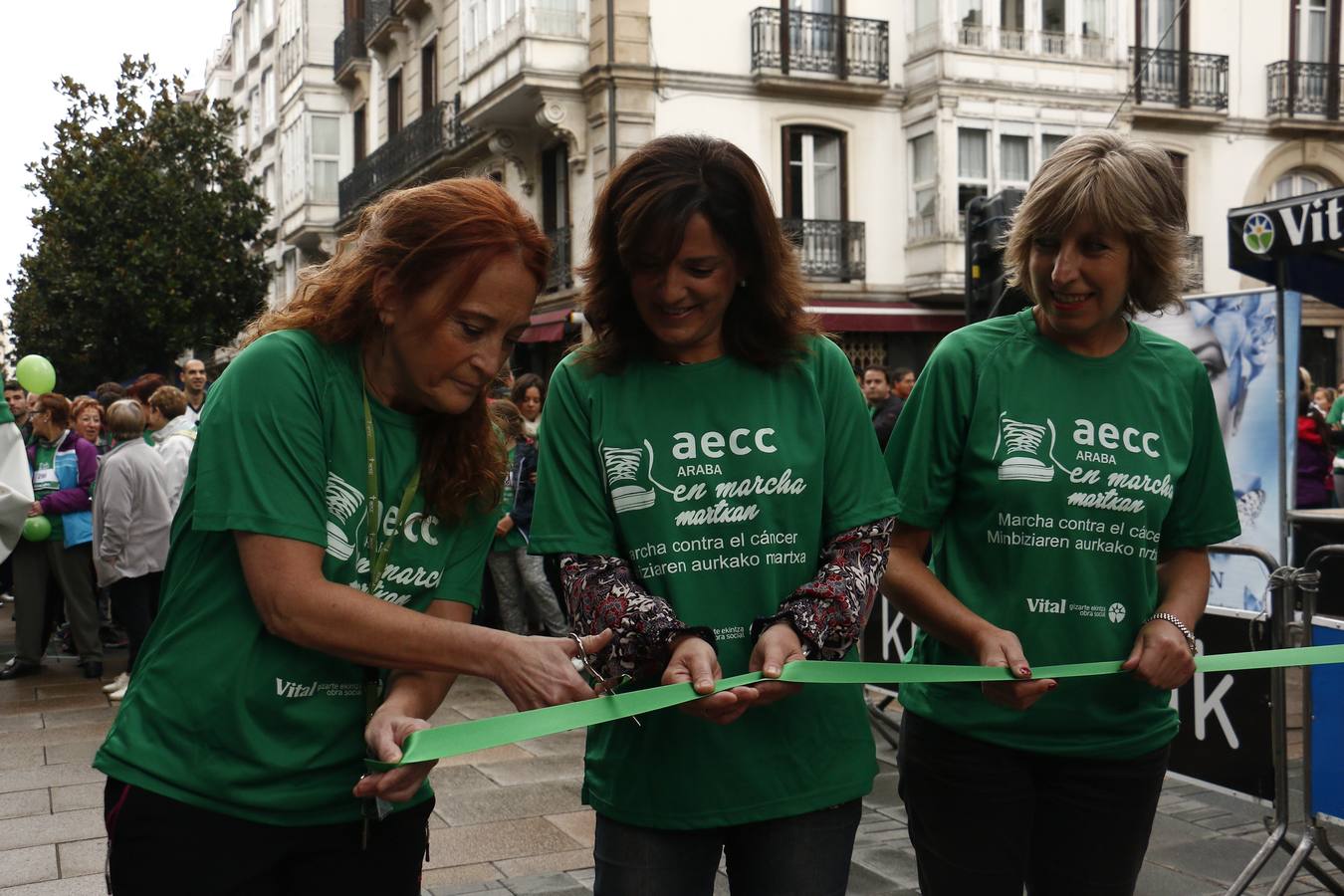 Primera Marcha contra el Cáncer de Vitoria