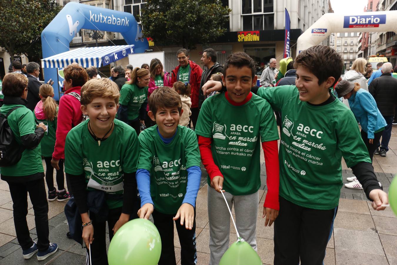 Primera Marcha contra el Cáncer de Vitoria