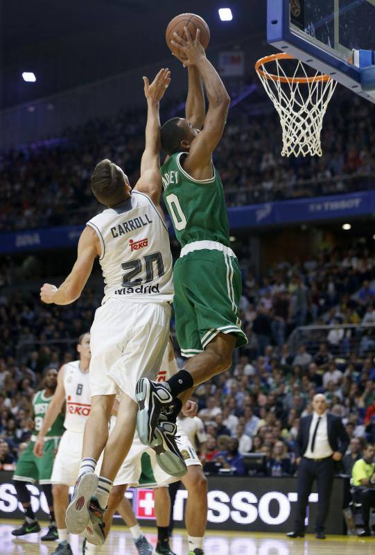 Las mejores imágenes del Real Madrid - Boston Celtics