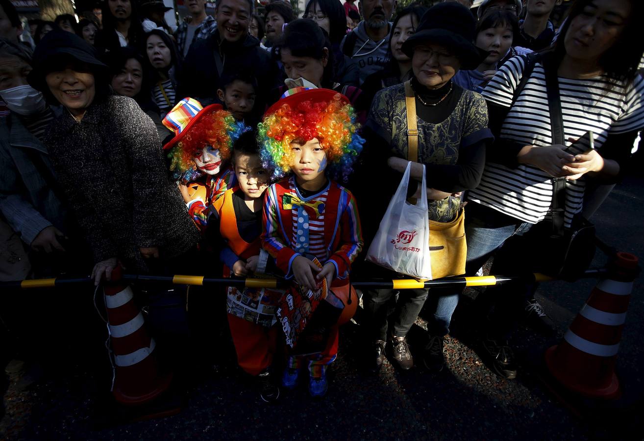 En Tokio se adelantan a Halloween