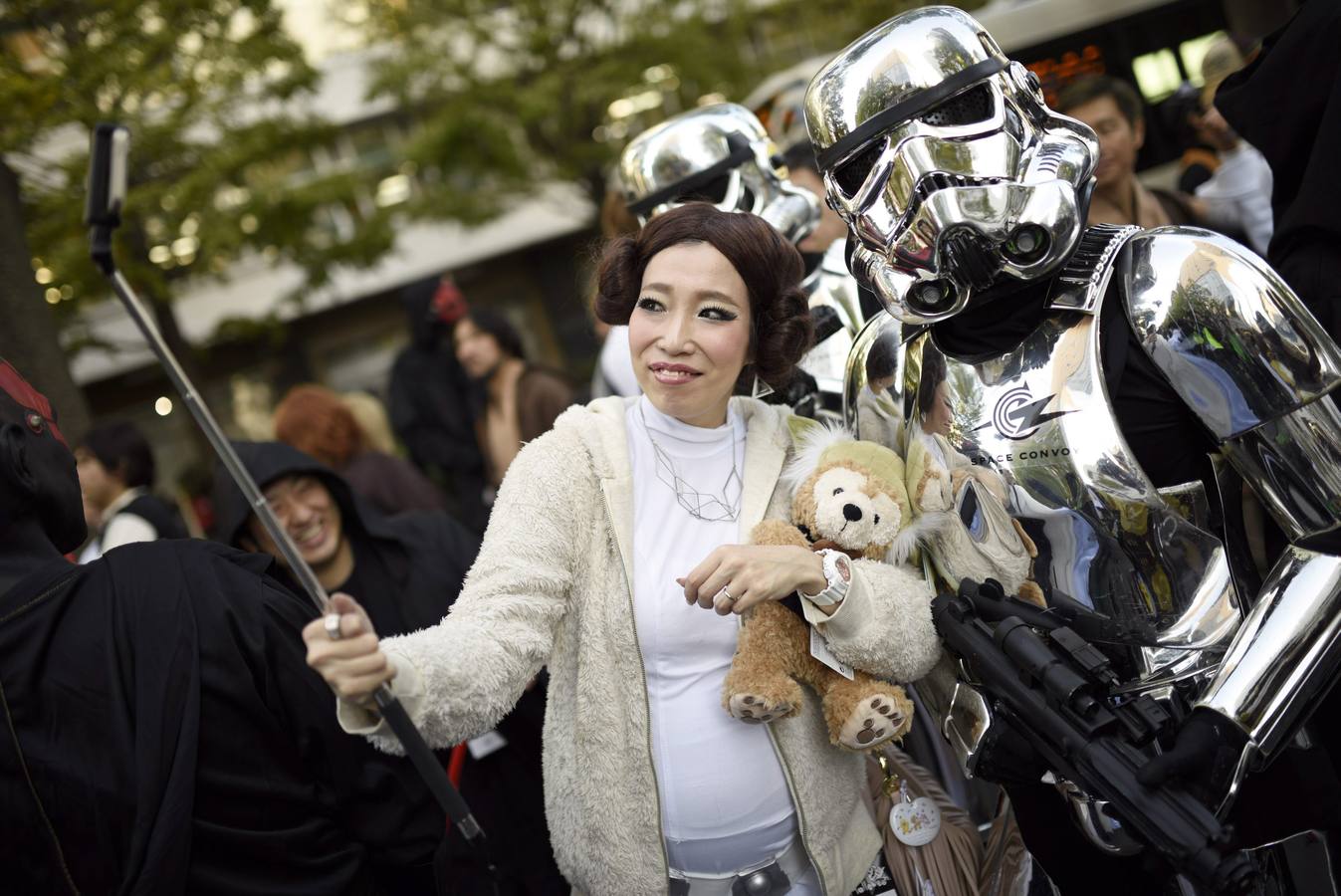 En Tokio se adelantan a Halloween