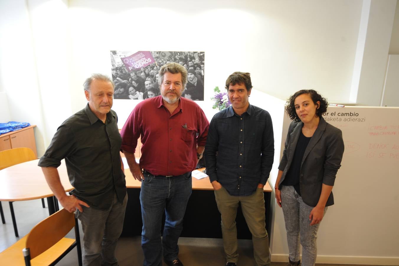 Nueva sede de Podemos en Vitoria