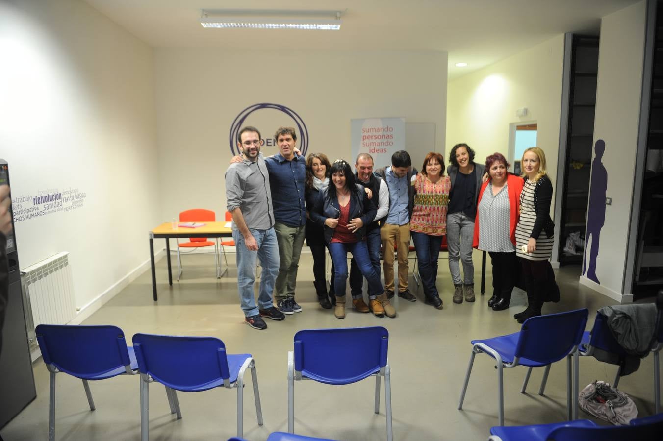 Nueva sede de Podemos en Vitoria