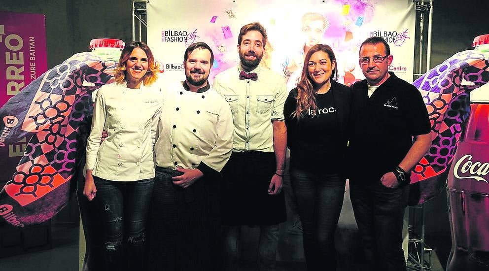 Leire Eguilondo, Aingeru Etxebarria, Ion Ander Ruiz de Loizaga, Iraide Bayón y José María Aguirre.