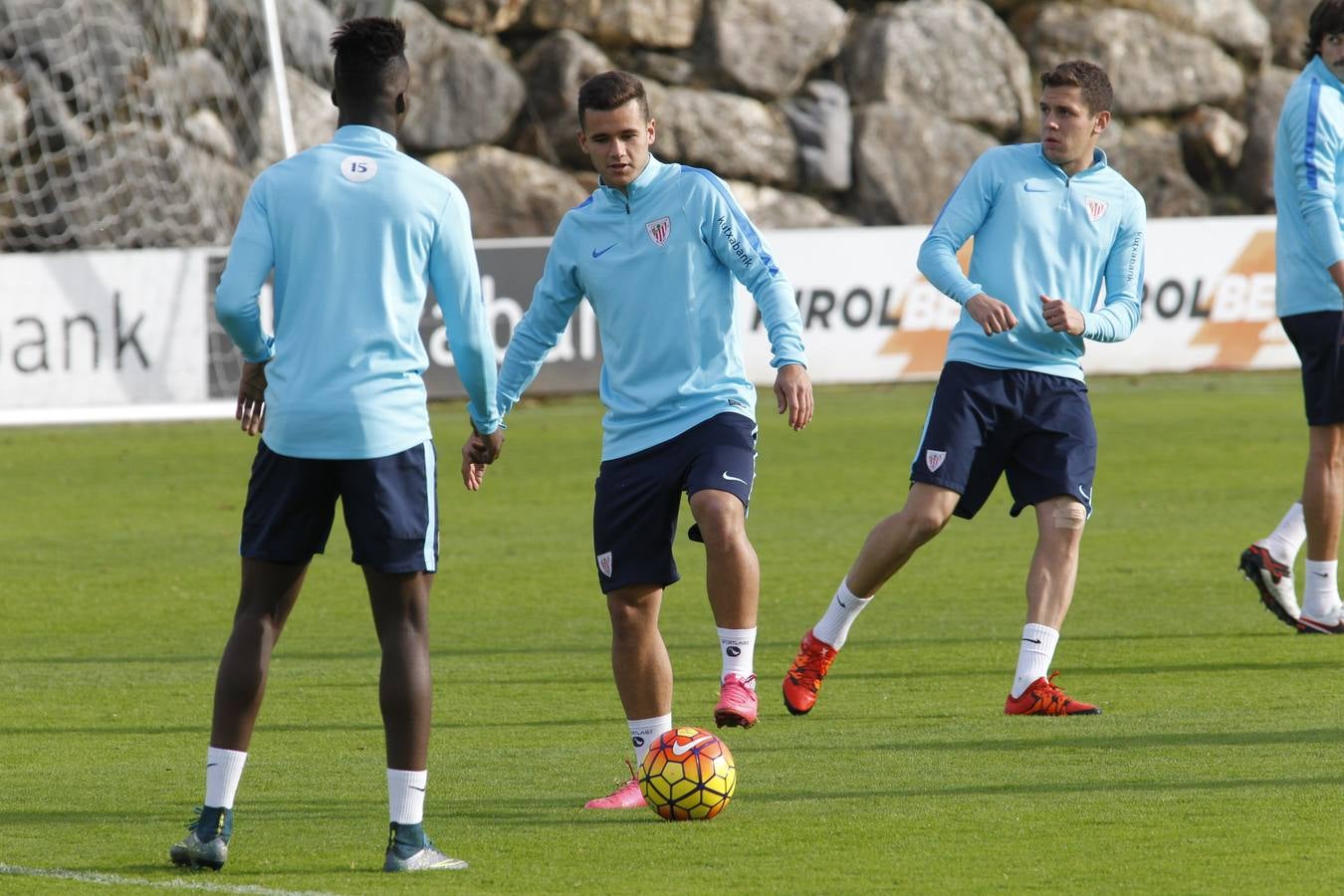 El entrenamiento del Athletic, en imágenes