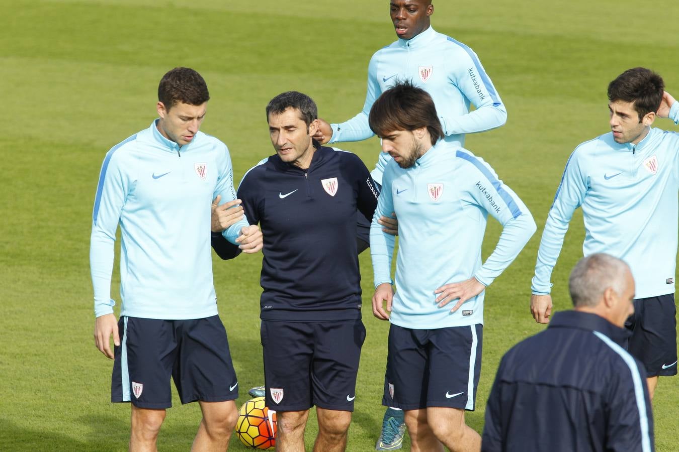 El entrenamiento del Athletic, en imágenes