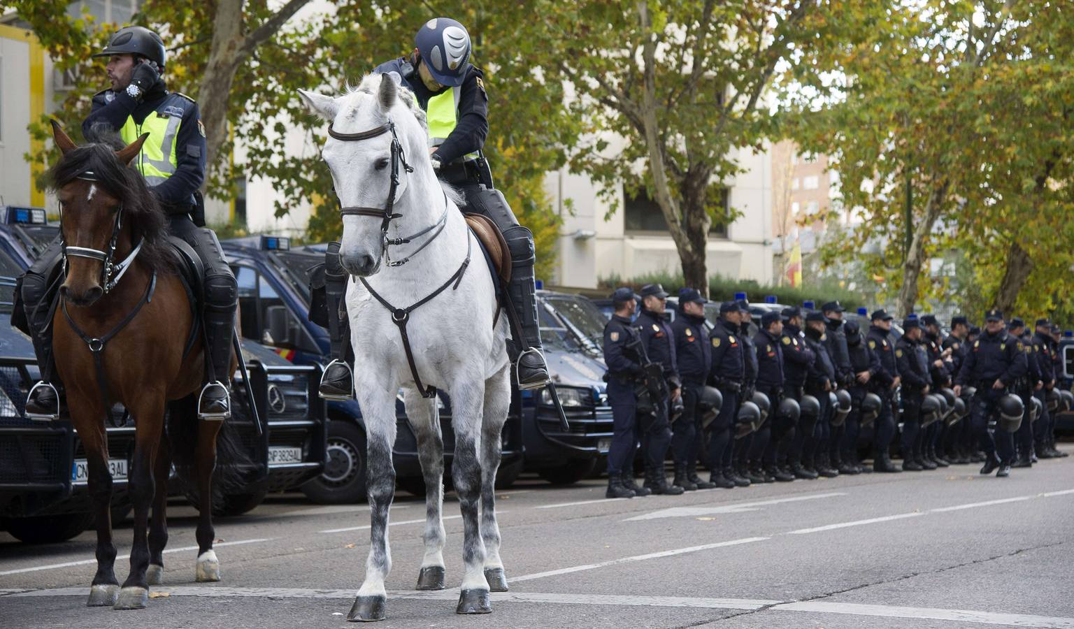 Máxima seguridad en el Real Madrid-Barcelona