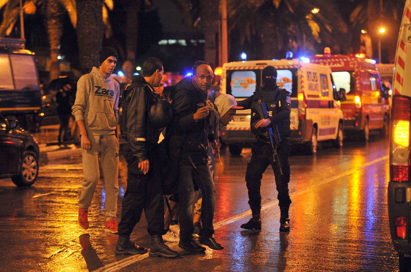 Atentado en Túnez contra un autobús en el que viajaba la guardia presidencial