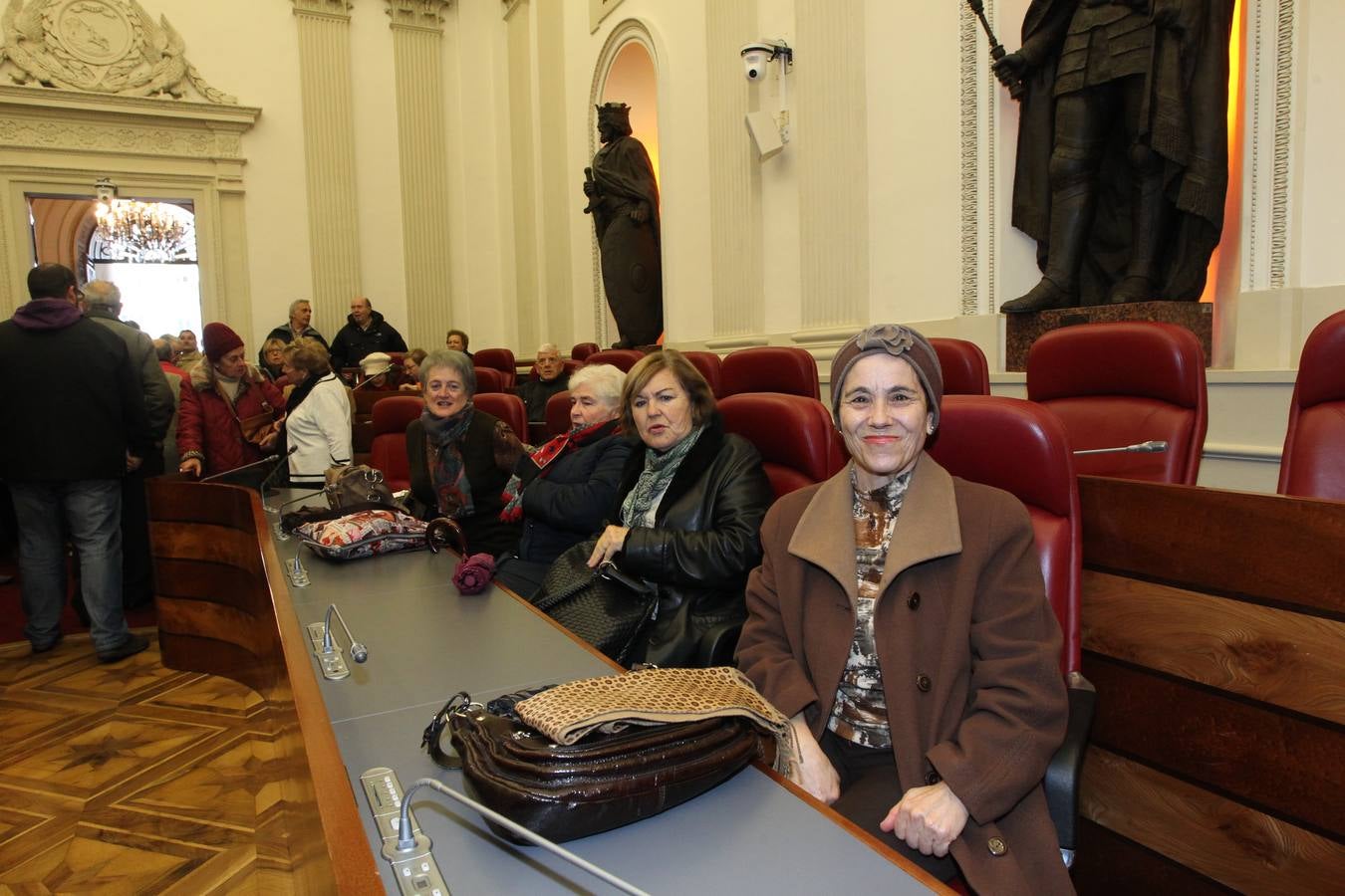 Fiesta en el parlamento de los alaveses