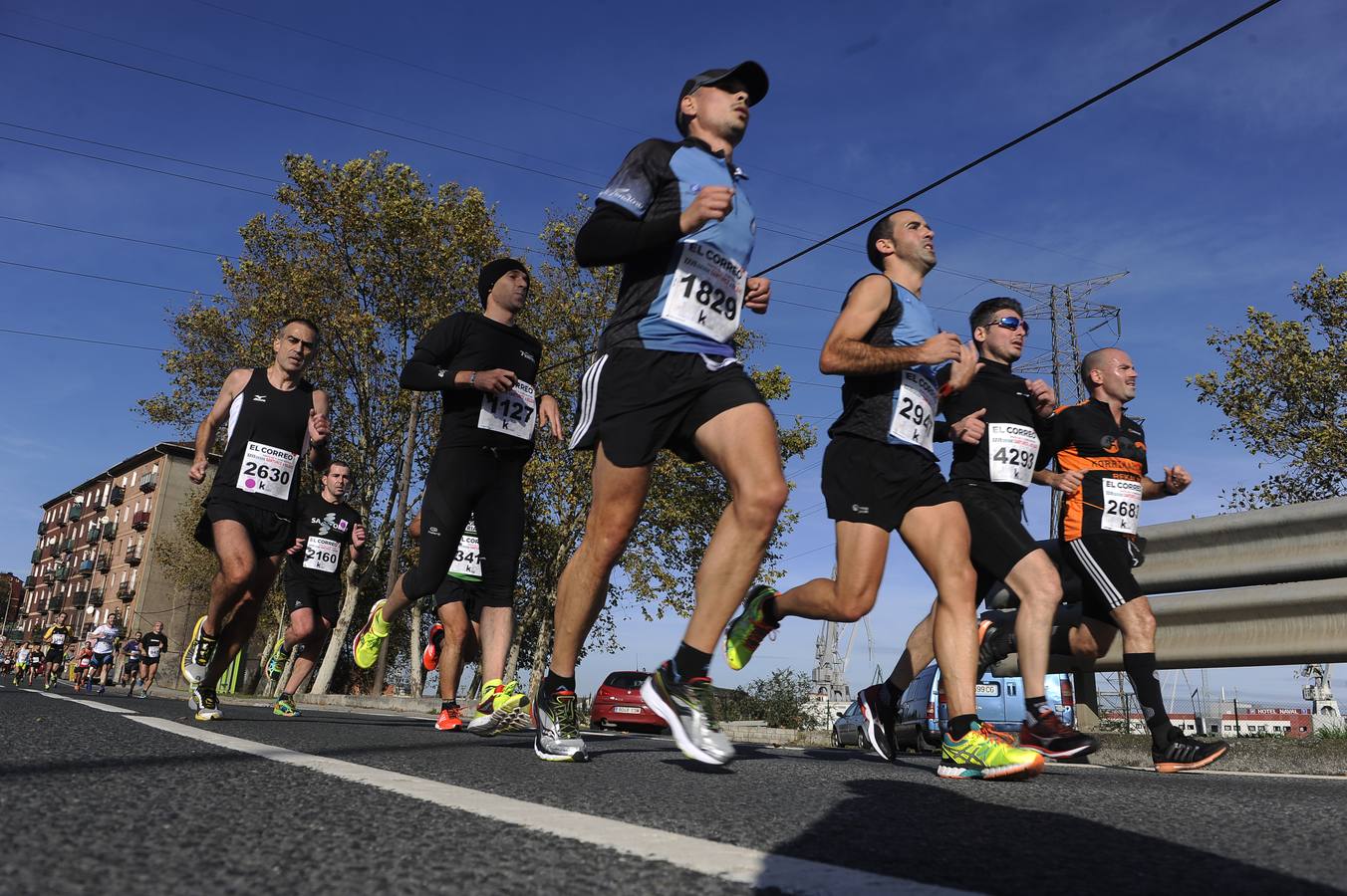 Desde Santurtzi a Bilbao con objetivos solidarios