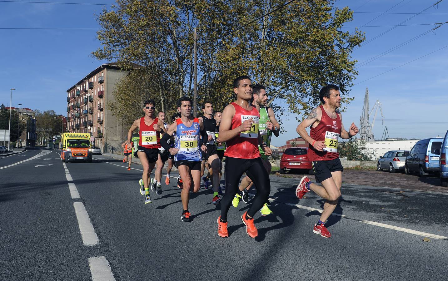 Desde Santurtzi a Bilbao con objetivos solidarios