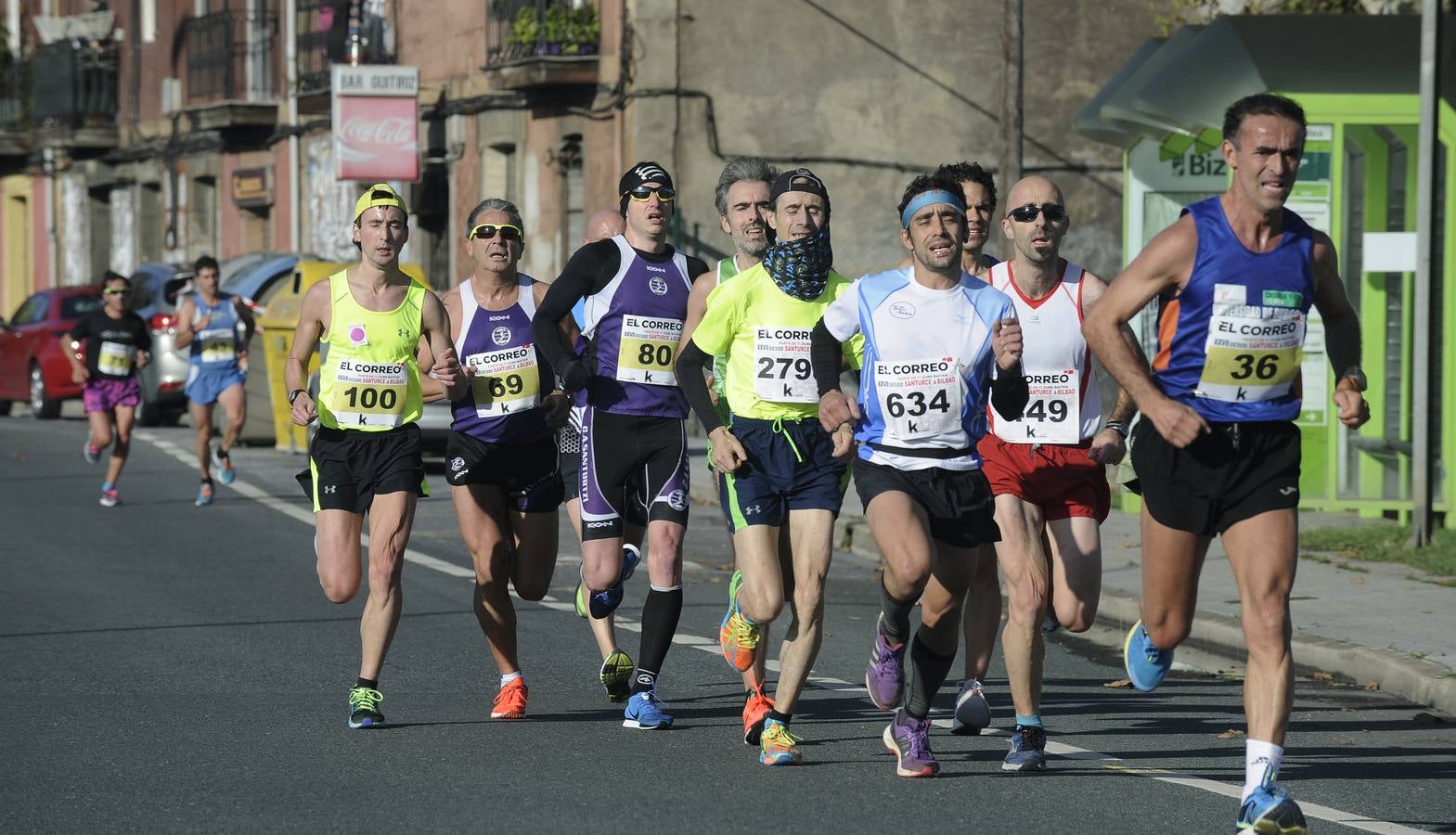 Desde Santurtzi a Bilbao con objetivos solidarios