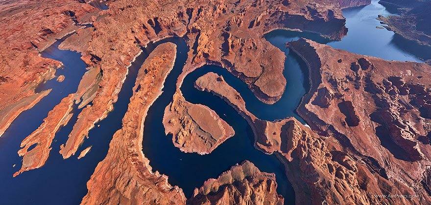 Lago Powell, Utah-Arizona, EE UU. 