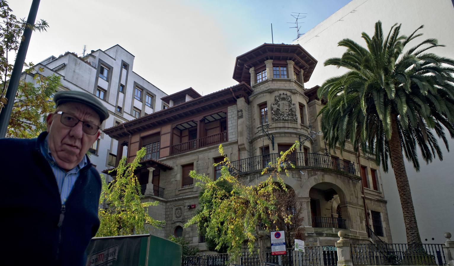 Rectorado de la UPV. Fue propiedad de la universidad pública vasca después de haber sido una residencia familiar